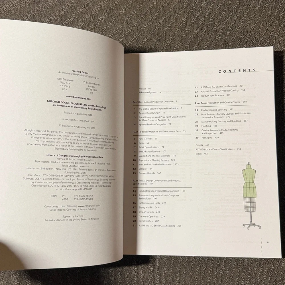 Apparel Production Terms and Processes: Studio Instant Access Second Edition